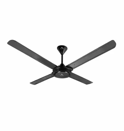 Dolphin Ceiling Fan 56" 4 Blades 85W Black