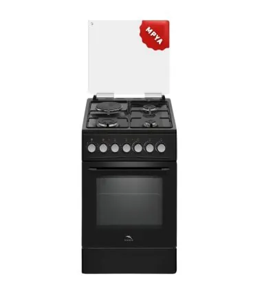 Dolphin Free Standing Cooking Range 50x60 3 Gas Burners 1 Electric Plate with Electric Oven FS05060b-3G1E/E