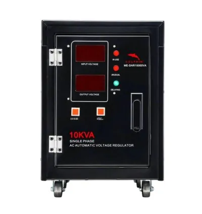 Dolphin Digital Stabilizer 10KVA Single Phase Relay Type Digital Display