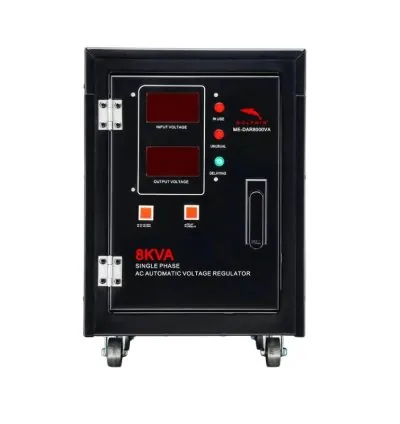 Dolphin Digital Stabilizer 8KVA Single Phase Relay Type Digital Display
