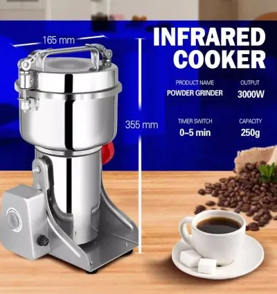 Raf Generic Dry Food Grinder Machine 1480W 200g R.7128