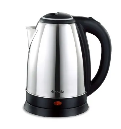 Decakila Kettle 1.8L Electric Jug 1500W 201 Stainless Steel Boil Dry Protection Cord-Storage & Anti-Slip Feet Design KEKT031M
