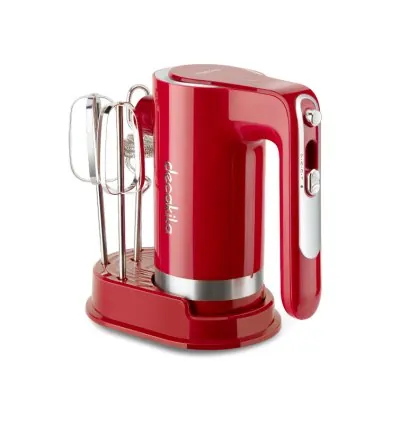 Decakila Hand Mixer 90W Cordless 7 Speeds 2 Attachments Rechargeable USB Chargers Easy to Charge KMMX006R
