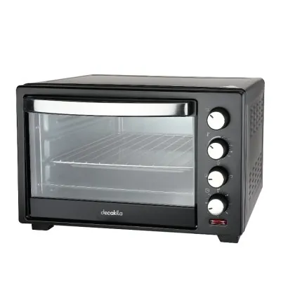 Decakila Toaster Oven 38L 1600W 2 in 1 Adjustable Temperature Control Wider Range 100-230 Degree C 60 Minutes Timer KEEV010B