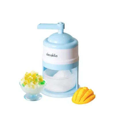 Decakila Ice Crusher Manual BPA Free SS Blade Home Ice Machine Kitchen Ice Clavs Ice Machine KMTT087W