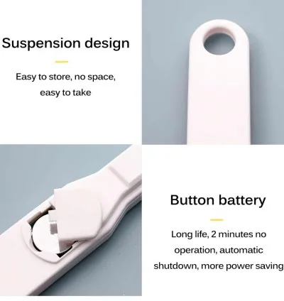 Electronic Digital Kitchen Measuring Spoon Scale 500g/0.1g Used for Milk Tea Flour Spices and Seasoning with LCD Display White