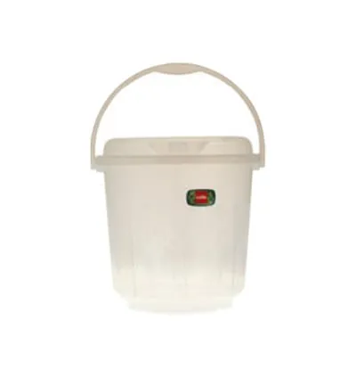 Cello Bucket Deluxe 16L Transparent 340 x 335mm