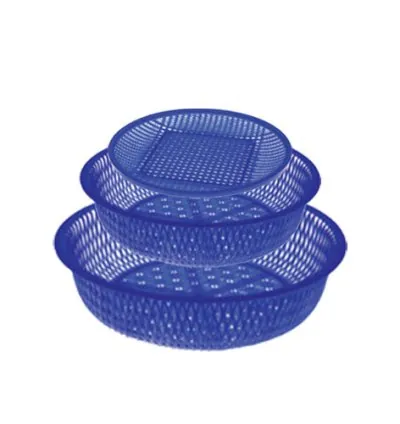 Cello Basket Fruity Set With Tray 25/30cm 3pc Set (Pack of 3)