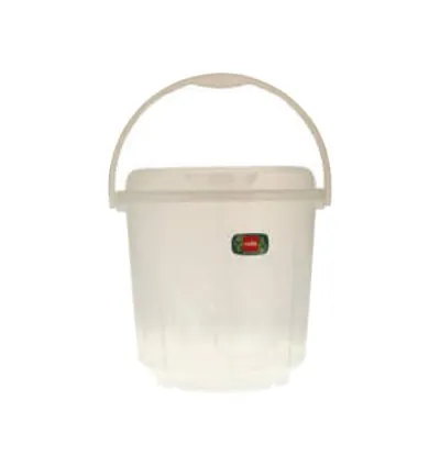 Cello Bucket Deluxe 5L Transparent 235 x 225mm (Pack of 3Pcs)