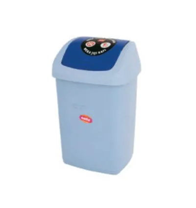 Cello Plastic Dustbin Rectangular Small 15L 280 x 220 x 460mm