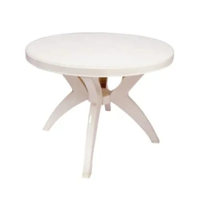 Cello Round Party Table Angular Multi-Color