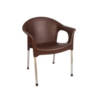 Cello Plastic Chair/Pipe Metallo 510 x 600 x 755mm