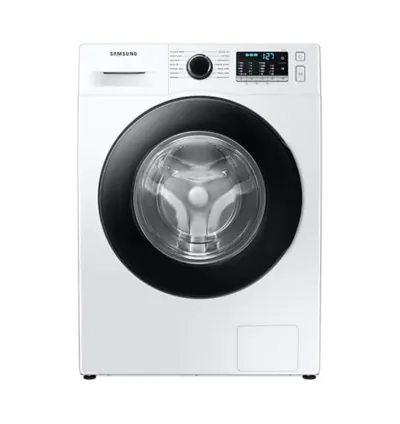 Samsung Washing Machine 9kg Front Load Inox, EcoBubble, AirWash, HygieneSteam, DIT, AI Control, Quick Wash WW90TA046AX/NQ