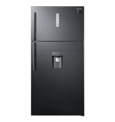Samsung Refrigerator 619L Double Door, Top Freezer, Twin Cooling Plus, Digital Inverter Technology, TMF, DIT, Air Hygienically, LED Lighting, Black RT85K7111BS/RT62K7111BS