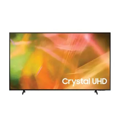 Samsung 50" LED 4K Crystal UHD Smart TV, Air Slim Design, Motion Xcelerator, HDR, Q-Symphony, PC on TV 50AU8000