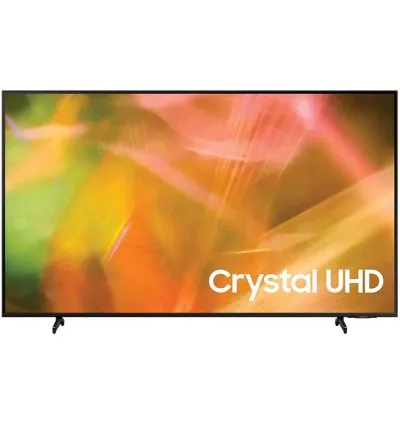 Samsung 65" LED 4K Crystal UHD Smart TV, Air Slim Design, Smart Connectivity, Ambient Mode, Q-Symphony, One Remote Control, 65AU8000