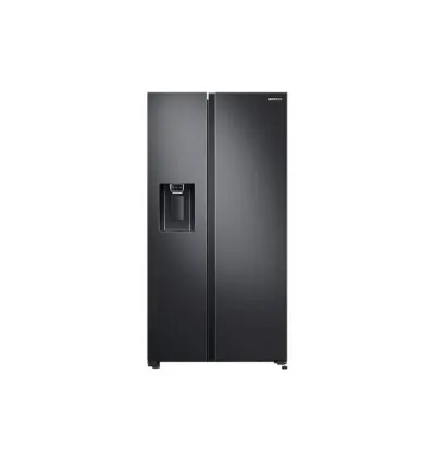 Samsung Refrigerator 635L with Sleek & Seamless Design, Side by Side, Digital Inverter, SpaceMax, Non-plumb Dispenser, Auto Ice Maker, Deodorizing Filter Black RS64R5311B4