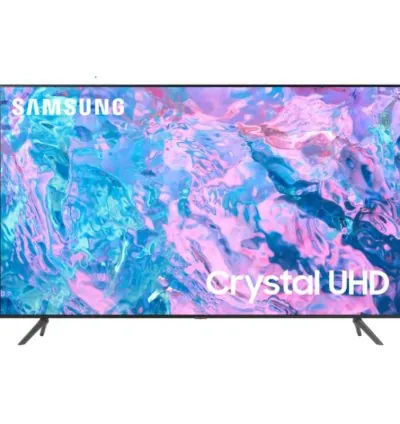 Samsung 65" Crystal UHD 4K Smart TV Class CU7000 Series with PurColor, Motion Xcelerator, UHD Upscaling, Q-Symphony, Game Hub 65CU7000