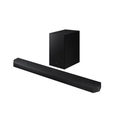 Samsung Soundbar with Wireless Subwoofer 3.1.2ch Q-series with Dolby Atmos / DTS:X, SpaceFit Sound, Q-Symphony, One Remote HW-Q700B/ZN