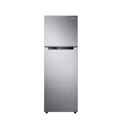 Samsung Refrigerator 253L Double Door Top Freezer, Digital Inverter Technology, CoolWall Technology, Elegant Inox RT25K3082S8