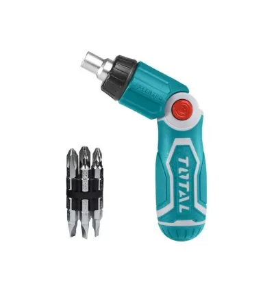 Total Ratchet Screwdriver Set 13in1 TACSD30136