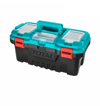 Total Tool Box 17" PP Plastic Buckle Empty TPBX0171