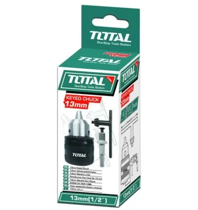 Total Drill Chuck with Key & SDS Adaptor 13mm TAC451301.1
