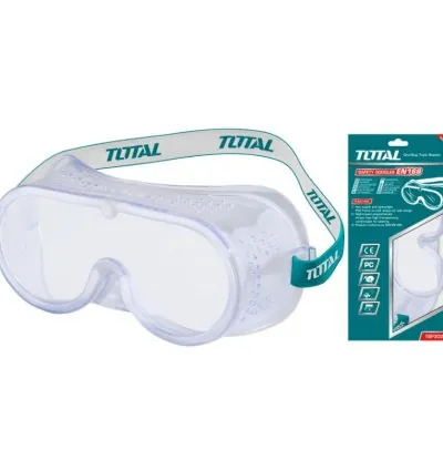 Total Safety Goggles High Impact Polycarbonate Lenses Clear TSP302