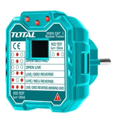 Total Socket Tester 300V TESST30002