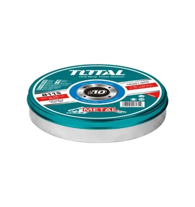 Total Abrasive Cutting Disc 4" for Metal 10pcs TAC2211005