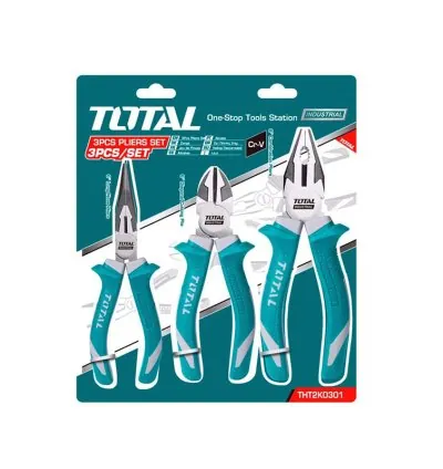 Total Pliers Set 3pcs THT2K0301