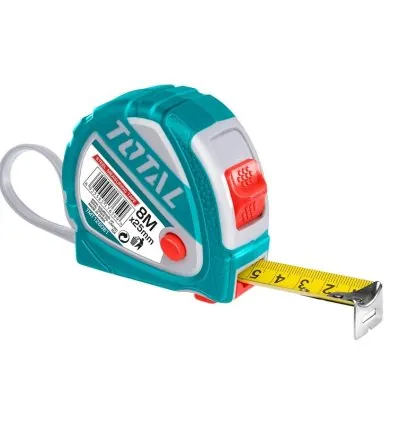 Total Steel Measuring Tape 8m x 25mm Metric TMT126081M