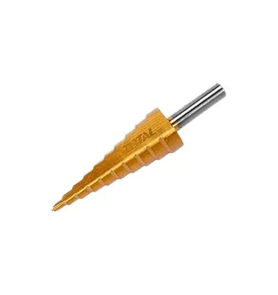 Total Drill Bit Step Drill Bit Wood, Metal, Plastic and Many Other Materials 4-22mm TAC8242201