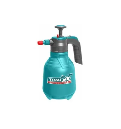 Total Pressure Sprayer 2L 2.5 Bar with Stainless Lance, Plastic Nozzle, Safety Pressure Release Valve, Handy Carry Strap THSPP20202