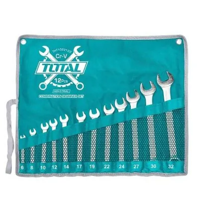 Total Combination Spanner Set 6-32mm 12pcs THT1022122