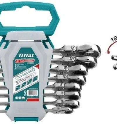 Total Flexible Ratchet Spanner Set 8pcs THT102RK586