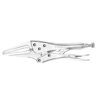 Total Long Nose Locking Plier 9" THT19902
