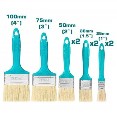 Total Paint Brush Set 8pc THT8450801