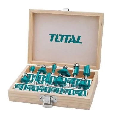 Total Router Bit 8mm Pack of 12 TACSR1121