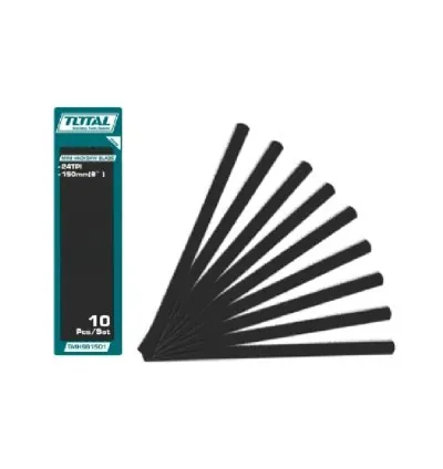 Total Hacksaw Blade Mini 10pcs Set TMHSB1501