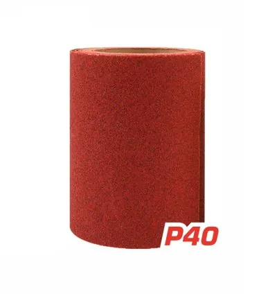 Total Sand Paper Suitable for Sanding Wood, Wall and Metal 11.5 x 500cm P40 TAC760404