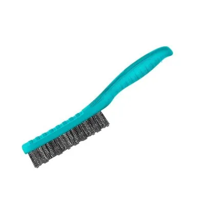 Total Steel Wire Brush 270mm with Plastic Handle TAC3804051
