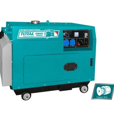 Total Diesel Generator 5kW Single Phase Electric Start TP250001