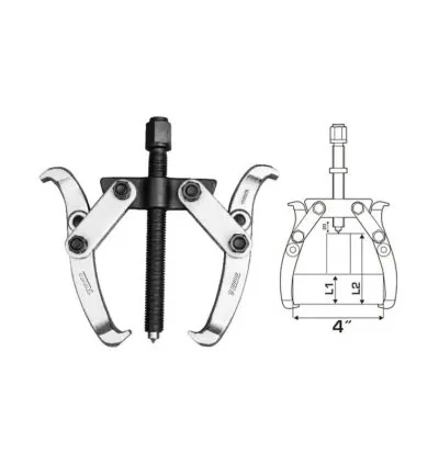 Total Gear Puller 2 Jaws 4" THTGP246
