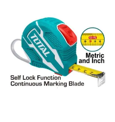Total Steel Measuring Tape 3m x 16mm Metric & Inch TMT126231