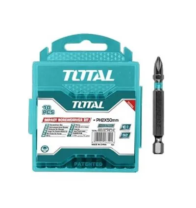 Total Screw Driver Bit Set 10pcs Set TACIM16PH223