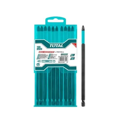 Total Screw Driver Bit Impact 10pcs Set TACIM16PH263