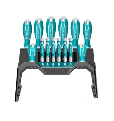 Total Screw Diver Precision 14pcs Set THT250614