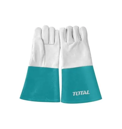 Total Goatskin Leather Gloves 16" for Tough Tasks Demanding Durability and Feel TSP19141