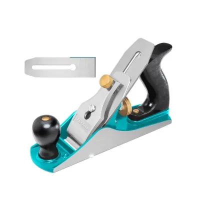 Total Manual Bench Planer 10"/250mm with Solid Brass Cutter Adjustment, Fully Machined and Polished Knob THTP0204